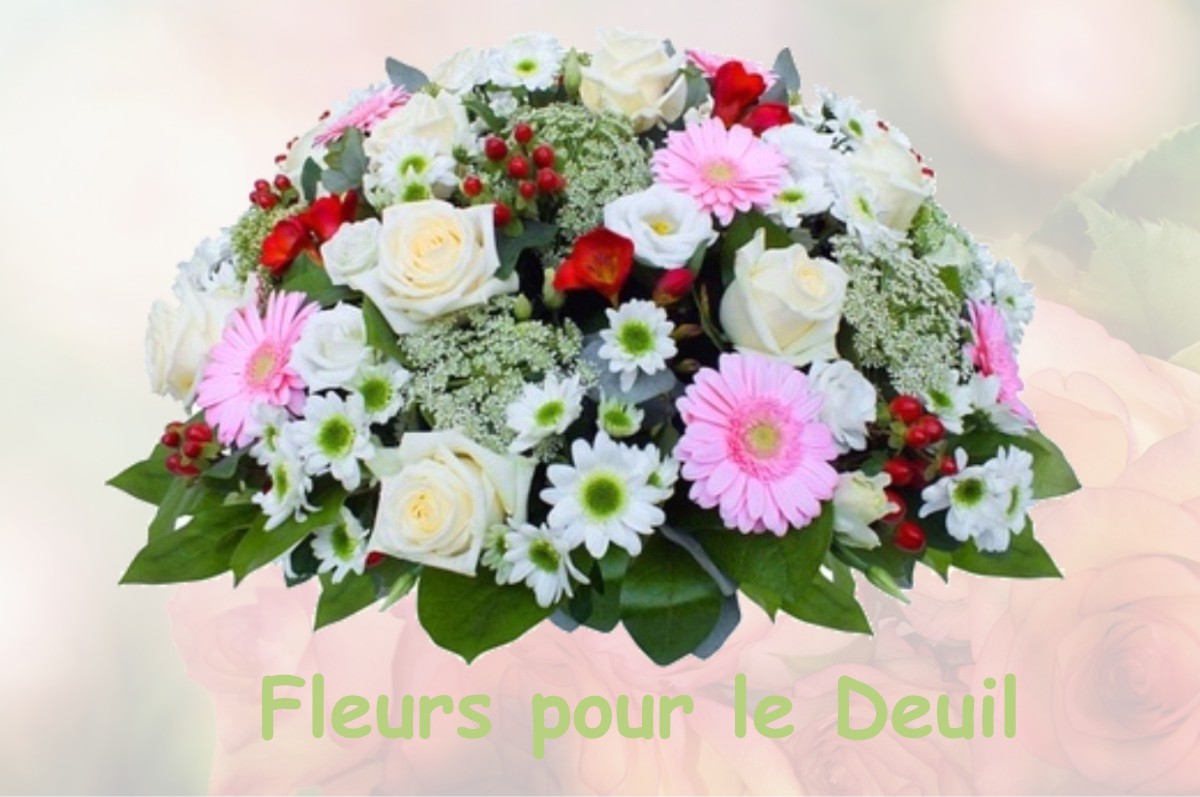 fleurs deuil BLEIGNY-LE-CARREAU